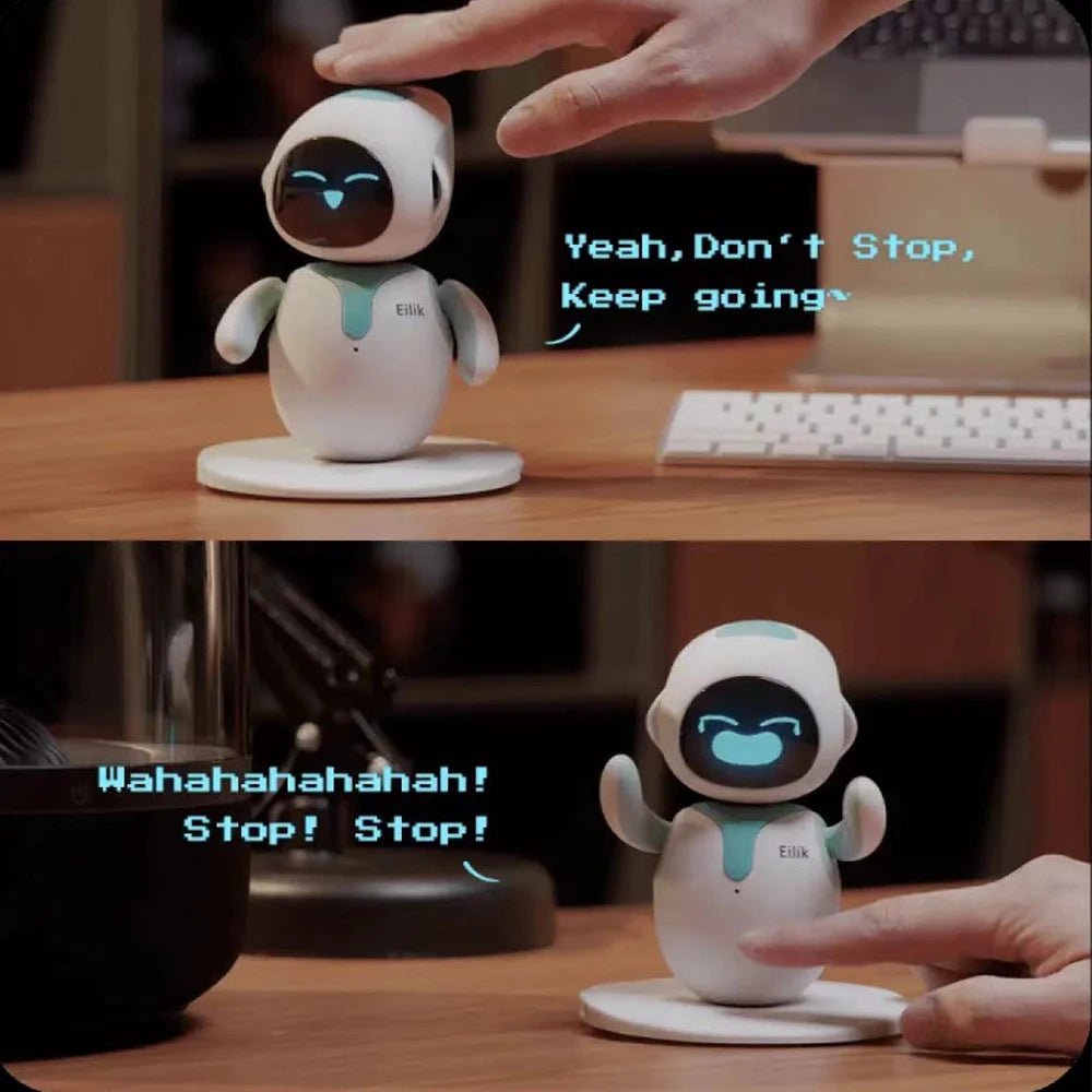 Electron AI Pet Eilik Smart Robot Desktop Toy Emotional Intelligent Companion Pets Touch Intractive Toys Children Adult Robots