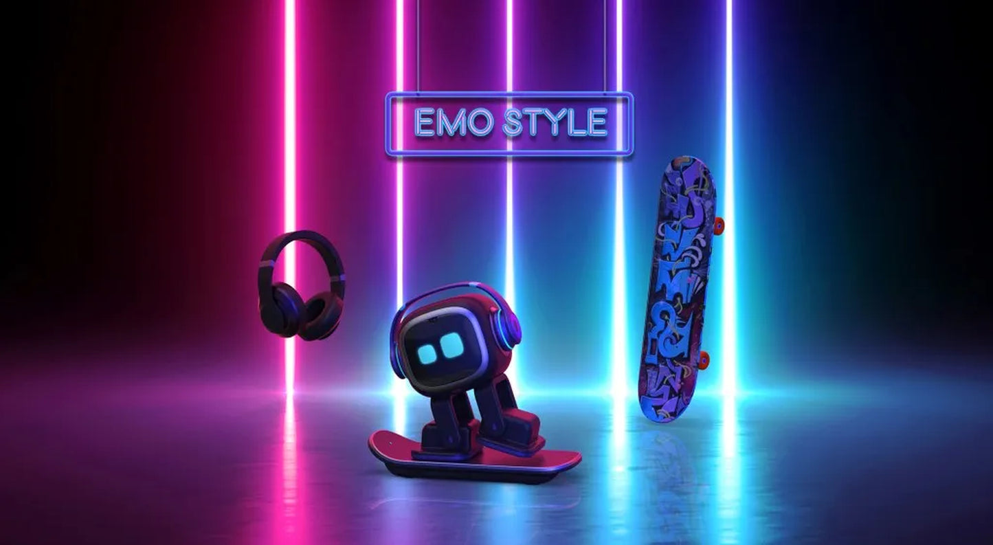 EMO Robot Intellect Ai Pet Toy Multilingual Instructions Communication Interactive Electronic Smart Robot Accompanying Pets