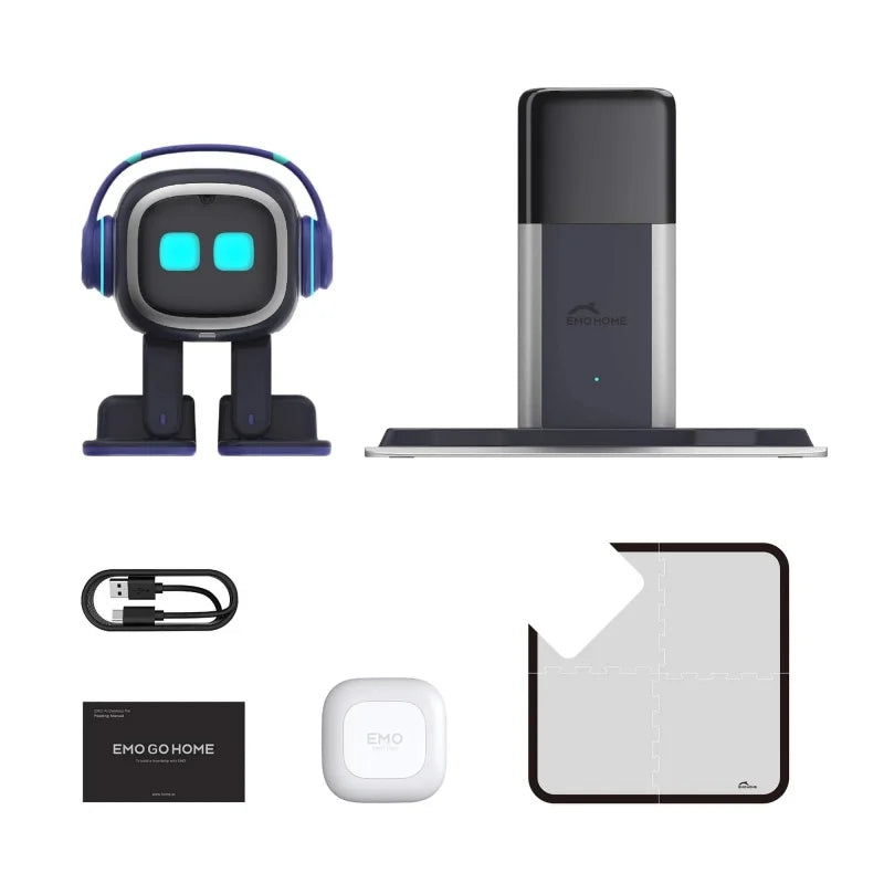 EMO Robot Intellect Ai Pet Toy Multilingual Instructions Communication Interactive Electronic Smart Robot Accompanying Pets