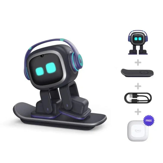 EMO Robot Intellect Ai Pet Toy Multilingual Instructions Communication Interactive Electronic Smart Robot Accompanying Pets